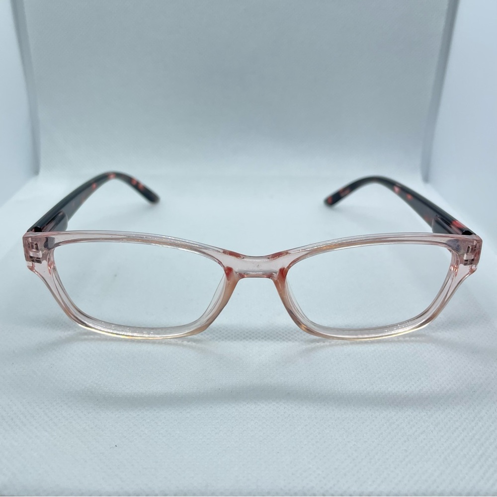 EV1 Eyeglasses Frames Size 53 17 135 Pink Womens
